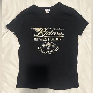 Garage black t shirt